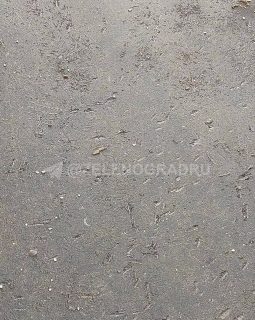 Вот как выглядит тротуар после того, как с него убрали лёд. Либо дороги не чистят, либо убирают вместе с..