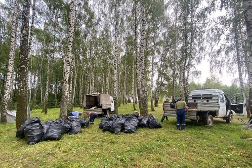 🧤🧤🧤 50 мешков мусора собрали у Пановского пруда 
Молодежный актив КБМ присоединился к всероссийской..