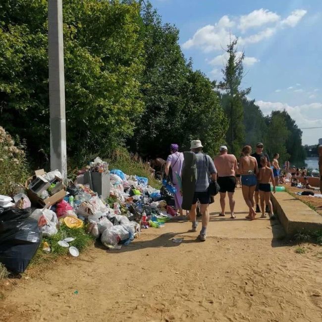 Все хорошо. Лето, отдых Только вот люди жалуются на обилие мусора, который накопился за дни отдыха.
Почему..