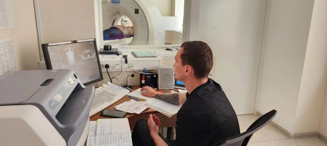 Обследование на компьютерном томографе бесплатно могут пройти амбулаторные больные в Красноармейске..