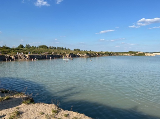 «Есинские мальдивы» сегодня 🌴  А где купаетесь..