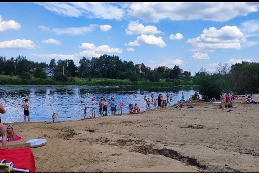 «Есинские мальдивы» сегодня 🌴  А где купаетесь..