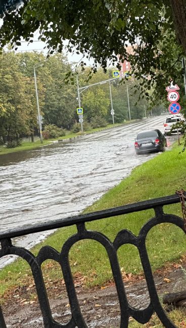 Добрый день.  Пробираясь домой, по огромным лужам проспекта Ленина и третьей, где-то под водой, потерялись..