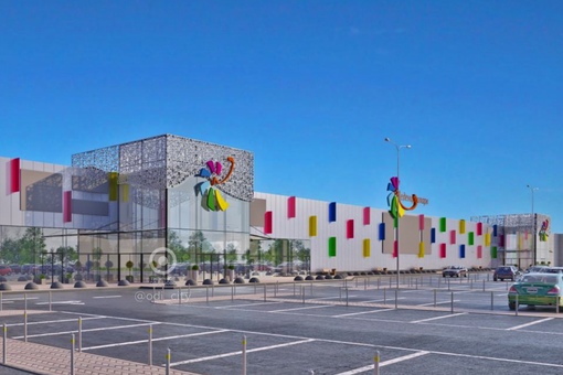 Торговый центр "Леденцово" в Юдино планируют открыть в 3 квартале 2024 года 🚧  Площадь здания составит 32 тысячи..