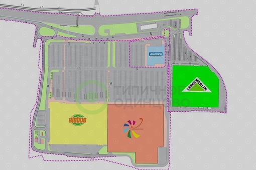 Торговый центр "Леденцово" в Юдино планируют открыть в 3 квартале 2024 года 🚧  Площадь здания составит 32 тысячи..
