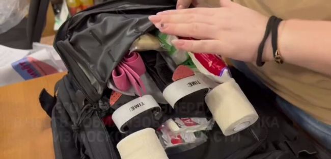 В Пушкино разработали специальный рюкзак для оказания первой помощи в зоне СВО  Волонтеры из Ивантеевки..
