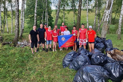 🧤🧤🧤 50 мешков мусора собрали у Пановского пруда 
Молодежный актив КБМ присоединился к всероссийской..