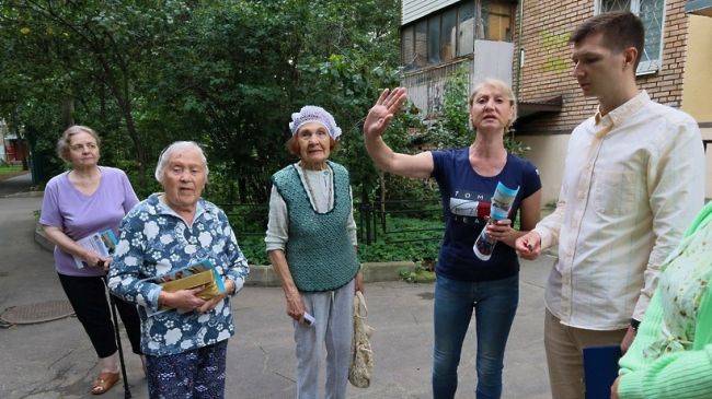 В центре внимания – запросы мытищинских жителей  Жителям дома 39 по ул. 1-й Крестьянской повезло. Старшей по их..