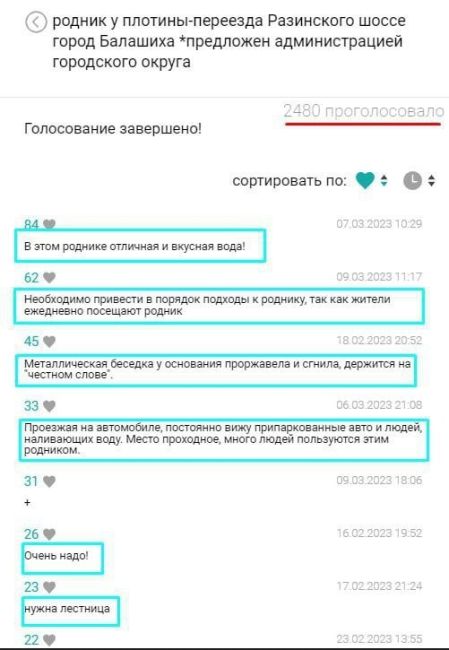 🛠 В БАЛАШИХЕ ОЧИСТЯТ РОДНИК
Подведены итоги голосования по программе благоустройства родников «Родники..