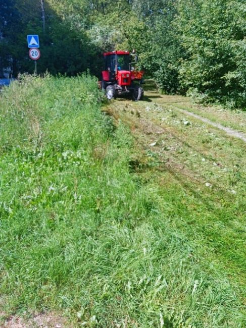 ВСЕГДА БЫ ТАК 👍 
Глаз радует. Спасибо! Шоссе Энтузиастов. В кои-то века территория приводится в порядок, а..