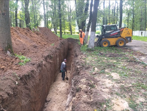 🌳🚜 В Коломне стартовали работы по благоустройству парка Мира в рамках национального проекта «Жилье и..