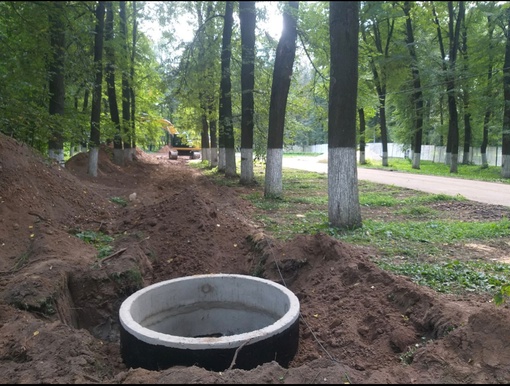 🌳🚜 В Коломне стартовали работы по благоустройству парка Мира в рамках национального проекта «Жилье и..