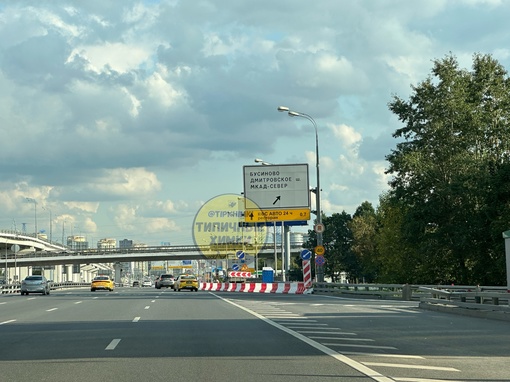 Ремонт моста Ленинградки над МКАДом, который начался вчера, продлится до 1 октября 🫢  А ремонт моста..