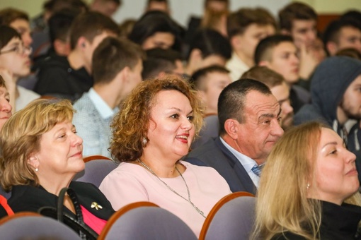 Поздравил с юбилейной датой преподавателей и студентов нашего раменского филиала Жуковского авиационного..