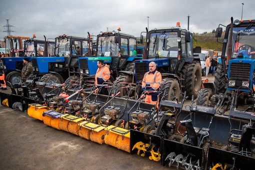 В Одинцово провели ещё один парад коммунальной техники 🚜  Об этом рассказала руководитель Главного..