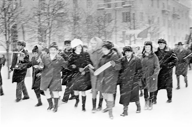 Сегодня 106-я годовщина Великой Октябрьской социалистической революции.  В этот день в советском Серпухове..