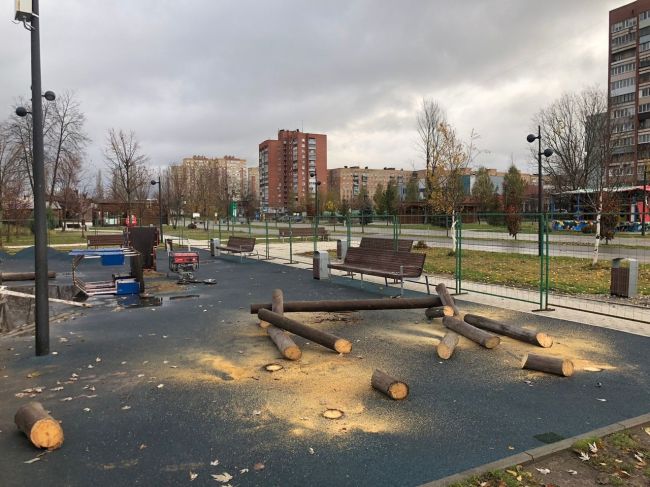 Совсем скоро в Парке Победы г.Орехово-Зуево обновится детская площадка, и наши дети снова смогут весело..