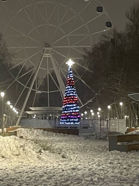 А вот так парк Толстого был украшен в 2015-2018 годах 🔥  На всю красоту потратили 135 миллионов рублей. По бюджету..