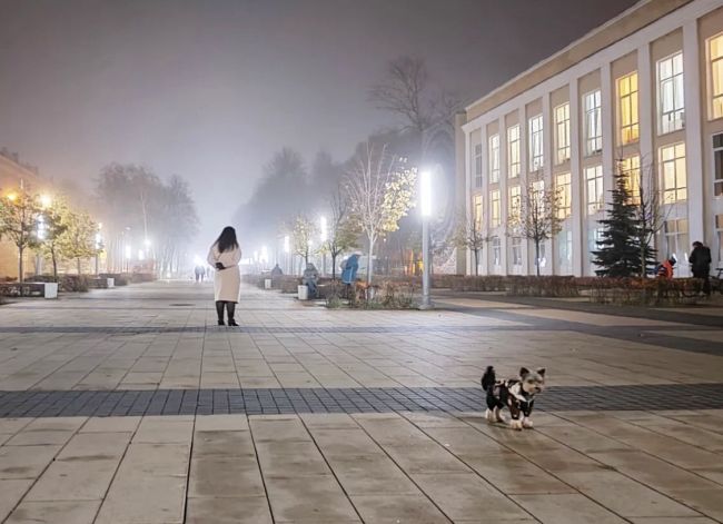 🌫 Вчера был очень красивый..