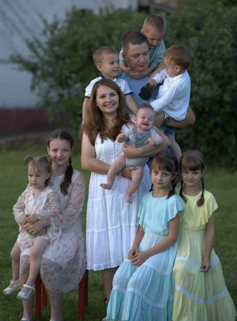 Семья Мусихиных из Королёва получили медаль ордена «Родительская слава».🏅  Юлия и Максим Мусихины..