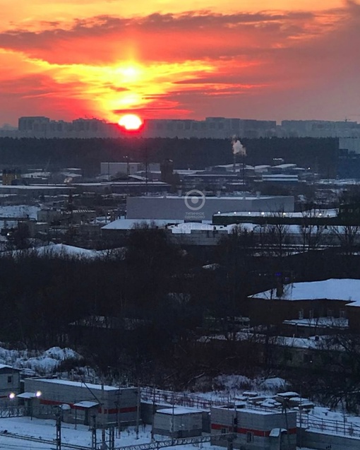 Сегодняшнее яркое пламя..