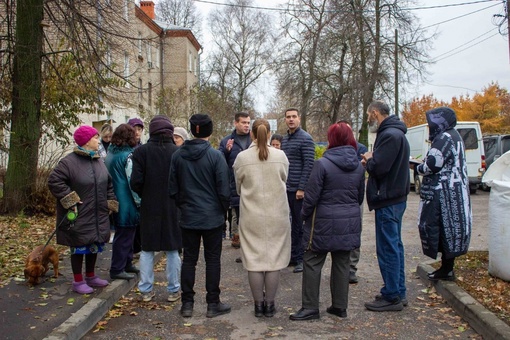 ⚡ Шлагбаум может появиться во дворе дома на ул. Гражданской 
Глава городского округа Коломна Александр..