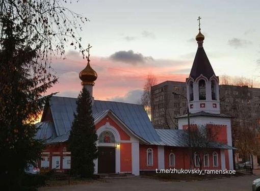 Красивый закат поздней осени 
город #Жуковский..