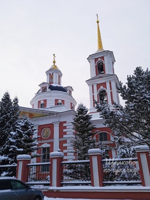 Храм преподобного Сергия Радонежского в селе Трубино❄️  Красота нашего края!  📸:Яна..