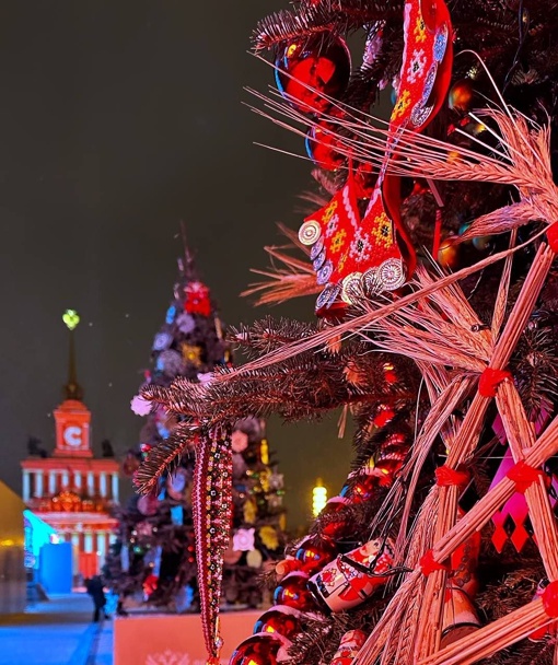 ❄️🎄Сказочная атмосфера на ВДНХ.  Фото..