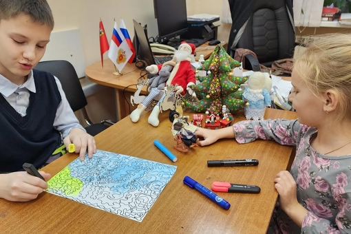 Детские письма, рисунки и ангелы-хранители отправятся из Красноармейска Пушкинского округа защитникам..