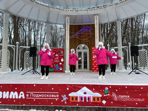 💥Коллектив ДК «Северянка» выступил в парке Воскресенска  16 декабря в рамках областного проекта..