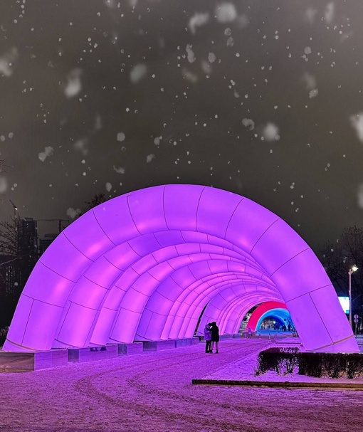 ❄️🎄Сказочная атмосфера на ВДНХ.  Фото..