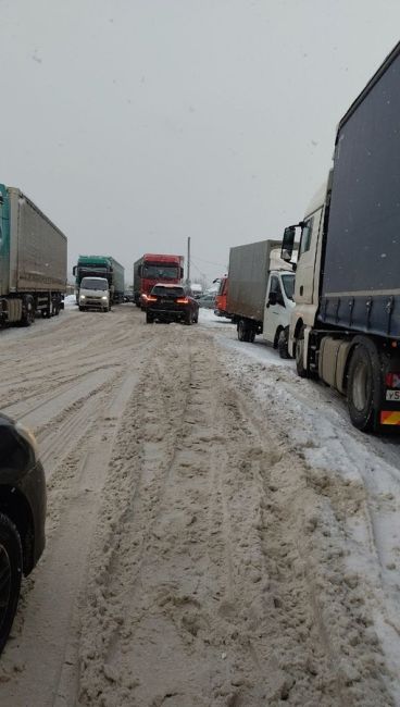 С момента первых снегопадов неделю назад Мосавтодор по всему городу не убирает ни дороги, ни тротуары, ни..