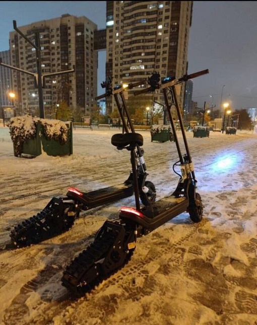 В Москве выросло число предложений о продаже зимних самокатов. 
Столичные любители самокатов уже..