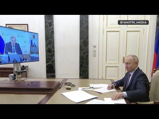 Владимир Путин сегодня по видеосвязи открыл движение по трассе М-12 «Восток» из Москвы до Казани 
..