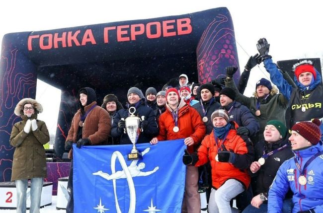 Четвертый результат показали мытищинские спортсмены в областной «Гонке Героев»  Более ста команд из..