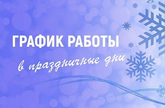 График работы подразделений Пушкинской больницы в новогодние праздники  Коллектив Пушкинской больницы..