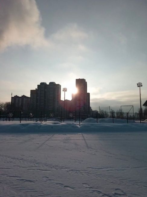 Настоящая зима ❄️ 
Хорошего вечера,..