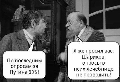 Фонд "Общественное мнение" сообщил, что большинство россиян считают, что Путину следует идти на новый срок.
..