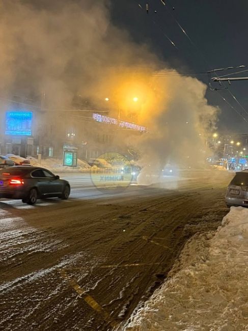 На Юбилейном в районе МФЦ дымовая завеса появилась..