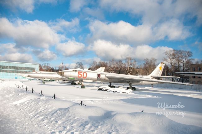 Снежное утров в музее ВВС в Монино🛩  А вы посещали это..