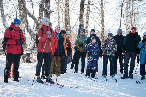 ⛷ В воскресенье в коломенском парке 50-летия Октября состоялись соревнования по лыжному ориентированию,..