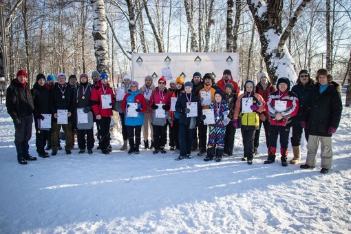 ⛷ В воскресенье в коломенском парке 50-летия Октября состоялись соревнования по лыжному ориентированию,..