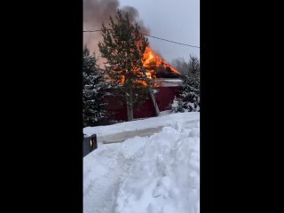 КРАСНОГОРСК: сожгли дом воина СВО, предварительно угрожая его жене  Роман – действующий участник СВО, в..