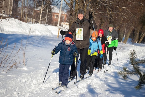 ⛷ В воскресенье в коломенском парке 50-летия Октября состоялись соревнования по лыжному ориентированию,..