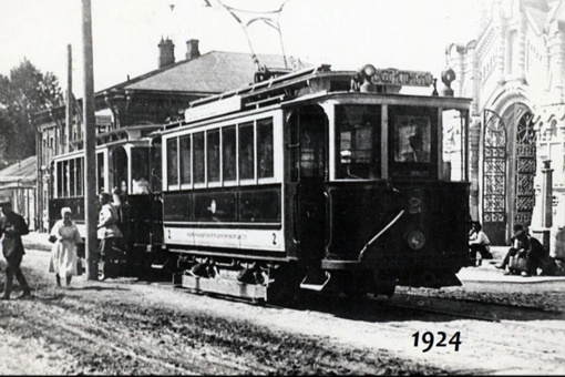 🚋 Ногинский трамвайчик 60-е годы.  Маршрут №2 на Поселок Ильича существовал с 1962 по 1972. Линия строилась с 1957..