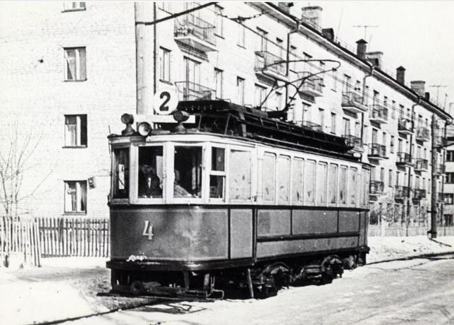 🚋 Ногинский трамвайчик 60-е годы.  Маршрут №2 на Поселок Ильича существовал с 1962 по 1972. Линия строилась с 1957..