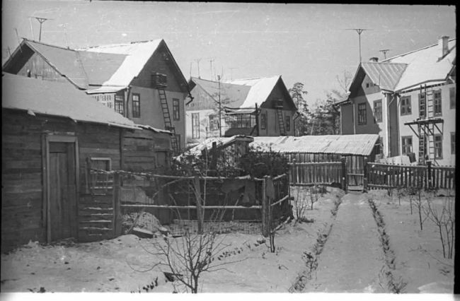 🎞Видное. Дома 1-й Образцовой типографии, "Образцовка". 1956..