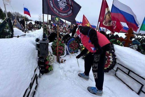 Активисты молодежных общественных организаций, волонтеры Подмосковья сегодня 24 февраля на кладбище в..