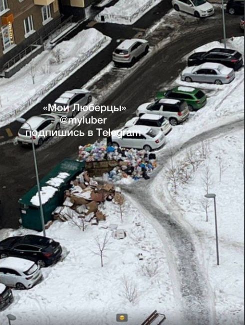 В Люберцах очередной сбой мусорной реформы.
На улице Вертолетная в ЖК Самолёт жители бьют тревогу, потому..